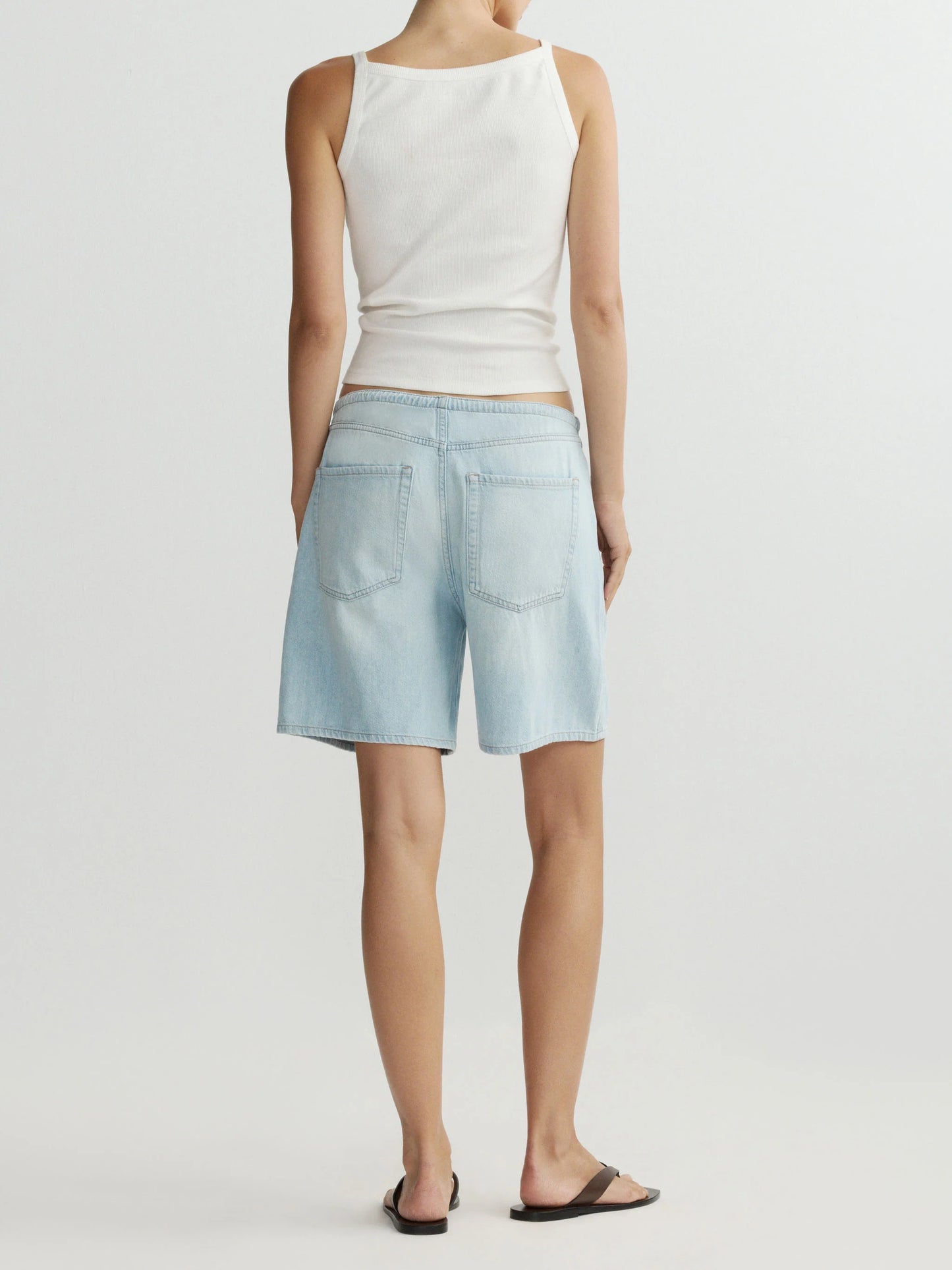 DL1961 - Sienna Low-Slung Short Relaxed 7" - Poolside Aura