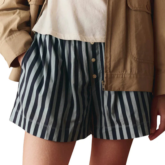 The Great - The Boxer Short - Blue Club Stripe
