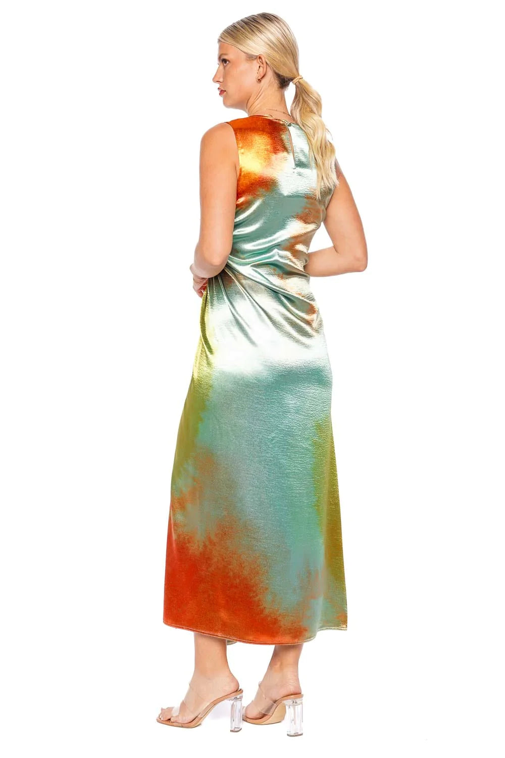 Ulla Johnson - Cordelia Sleeveless Gathered Satin Midi Dress