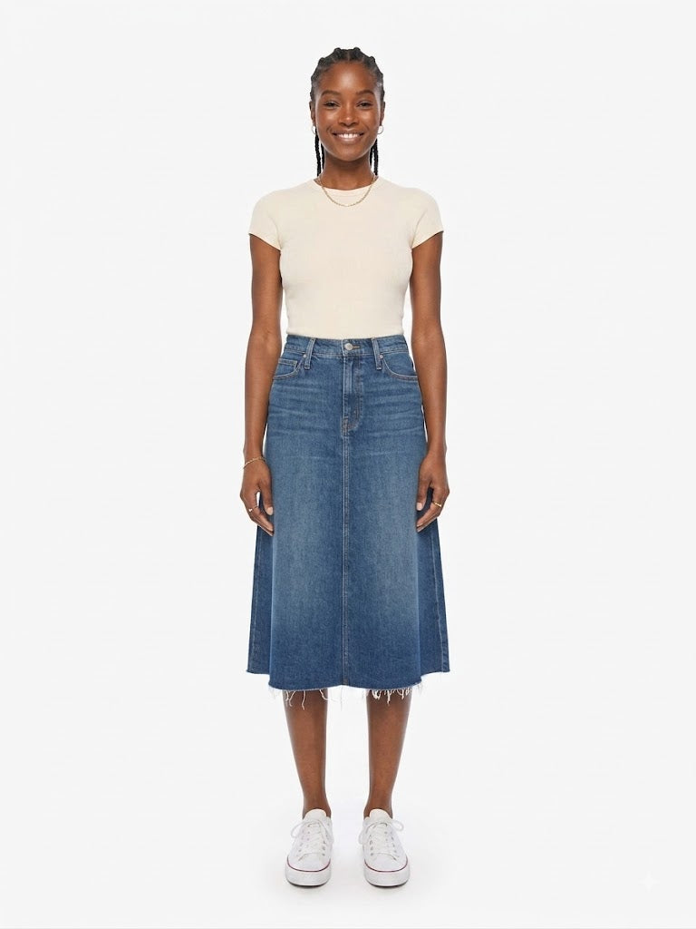 Mother - The Circle Midi Fray - Buckaroo