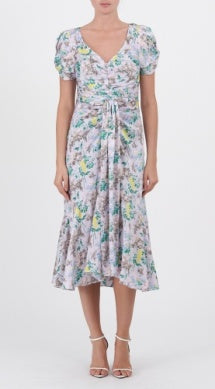 Cinq A Sept - Walker Dress - Light Washed Floral