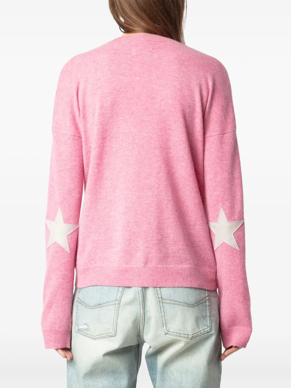 Zadig & Voltaire - Vivi Patch Cashmere Sweater - Phlox