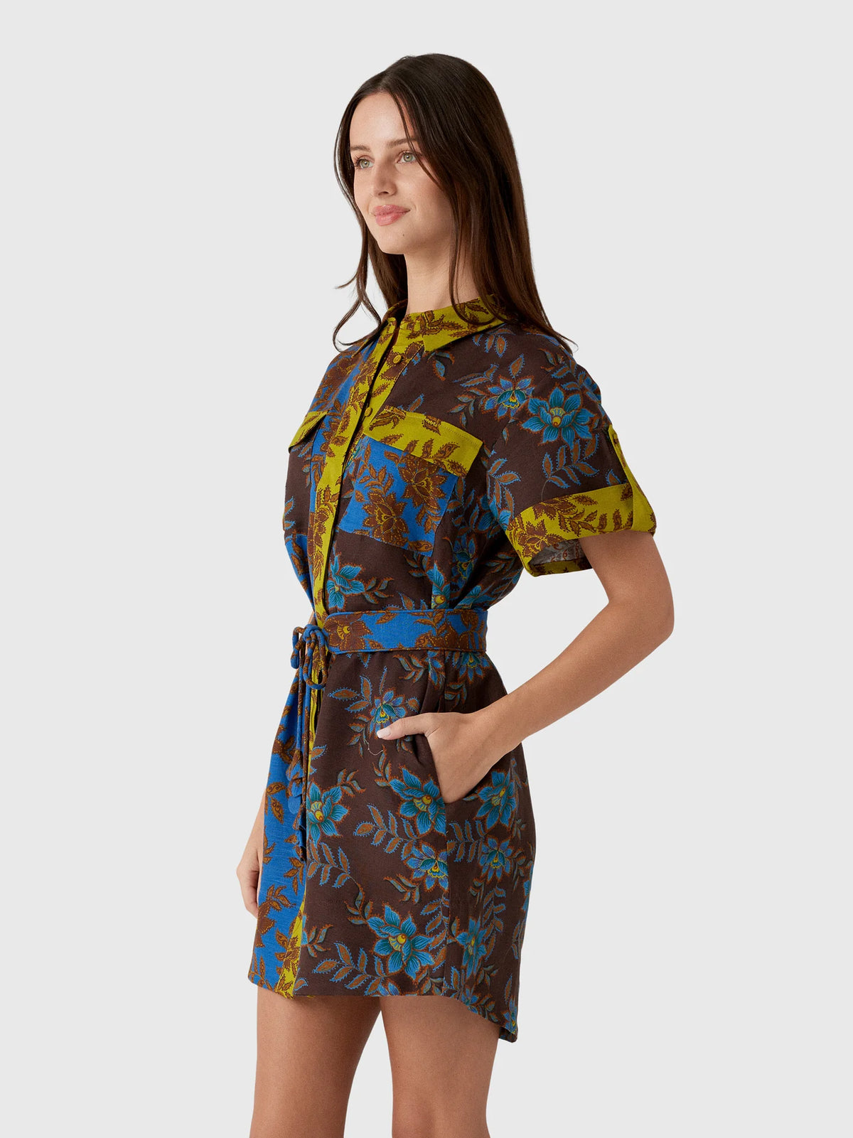 Hunter Bell - Nicole Dress - Wild Vine
