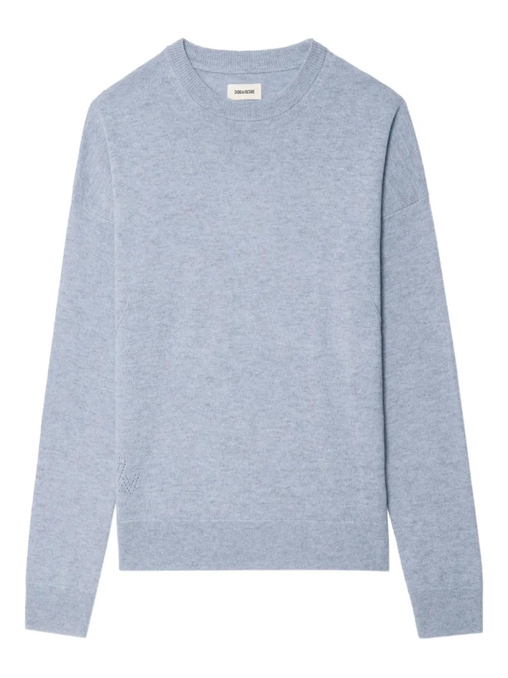 Zadig & Voltaire - CICILC Heart Patch Sweater - Light Blue