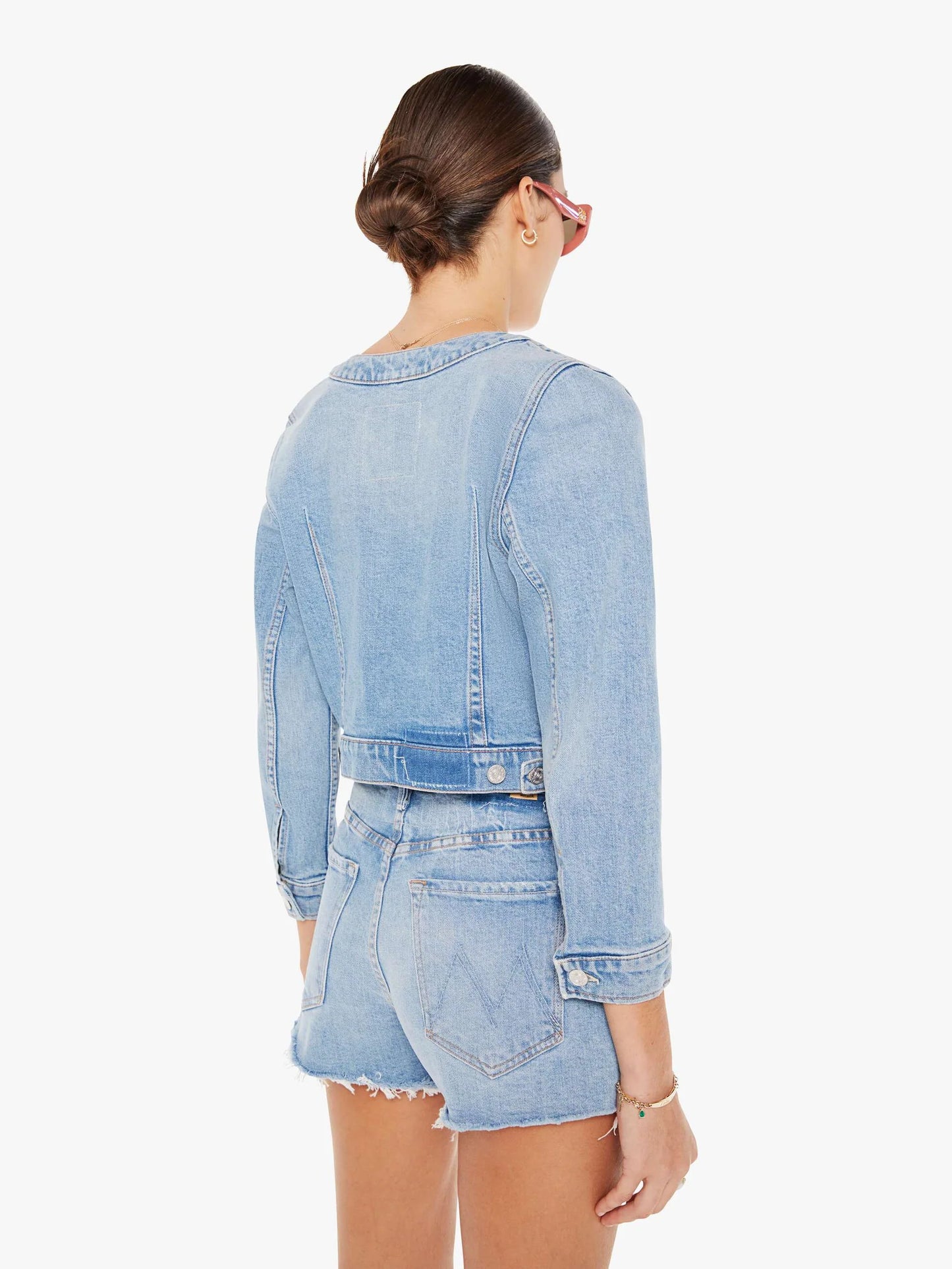 Mother - The Picky Denim Crop Jacket