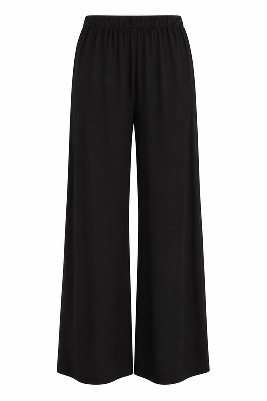 MILA - Knit Trouser - Black