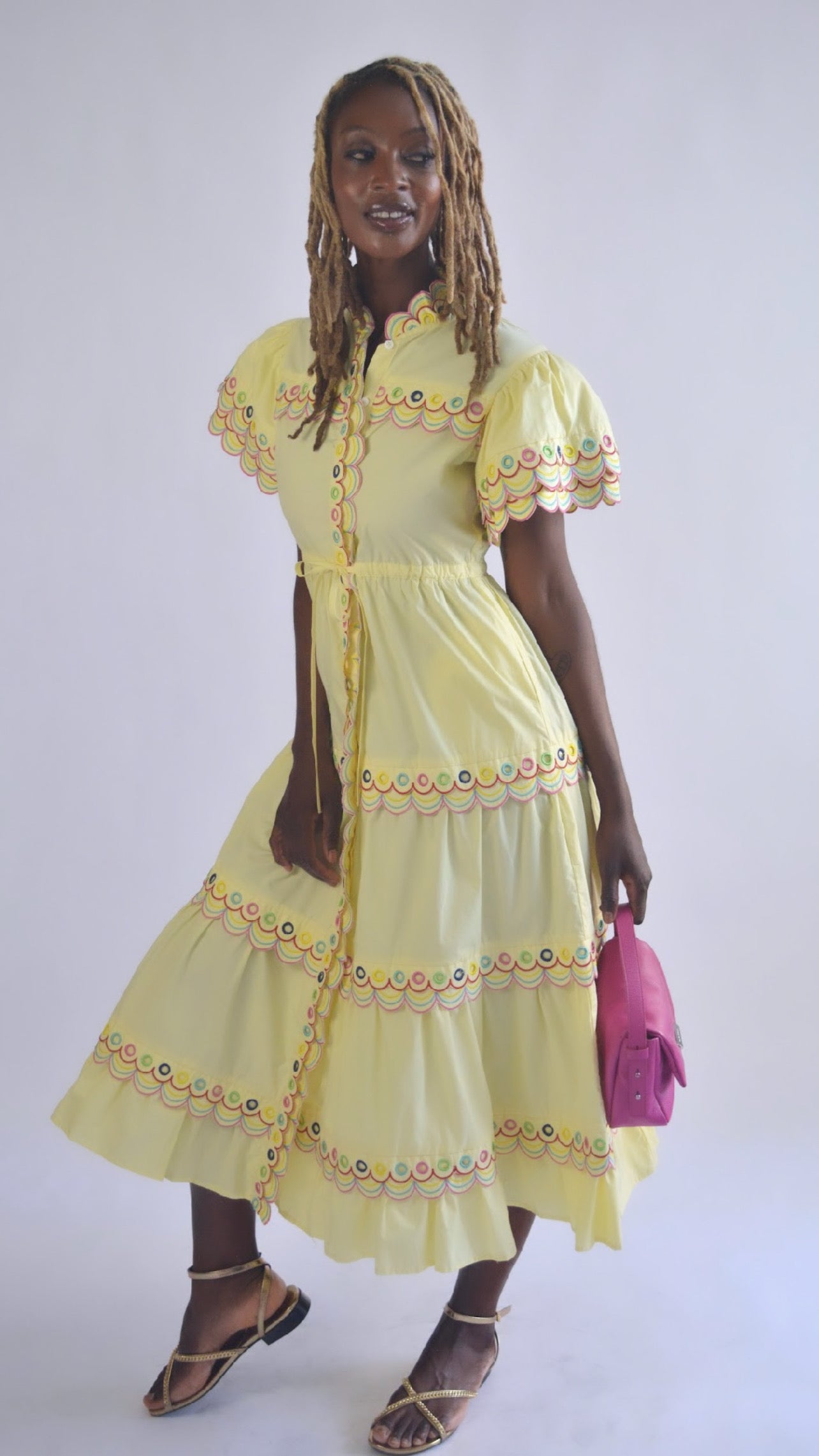 Celia B- Alvis Dress in Yellow