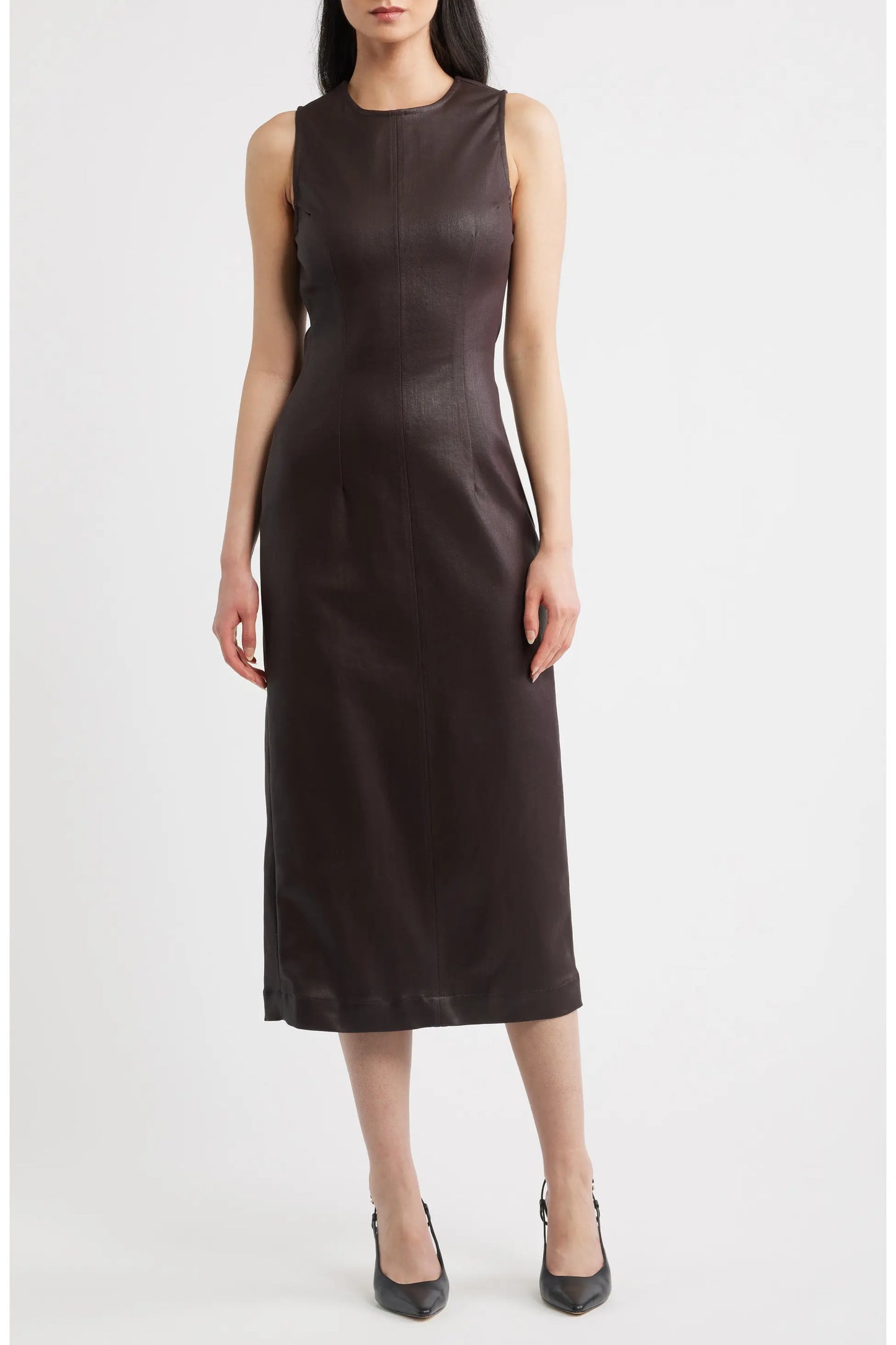 DL1961 - Esme Midi Dress - Bramble Coated