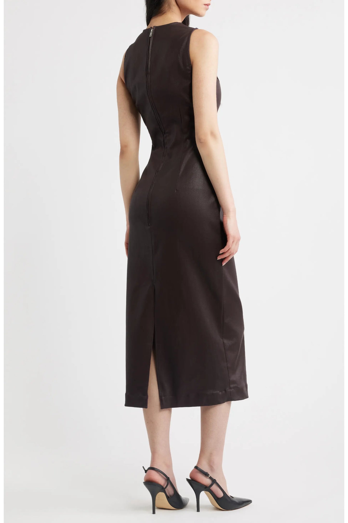 DL1961 - Esme Midi Dress - Bramble Coated