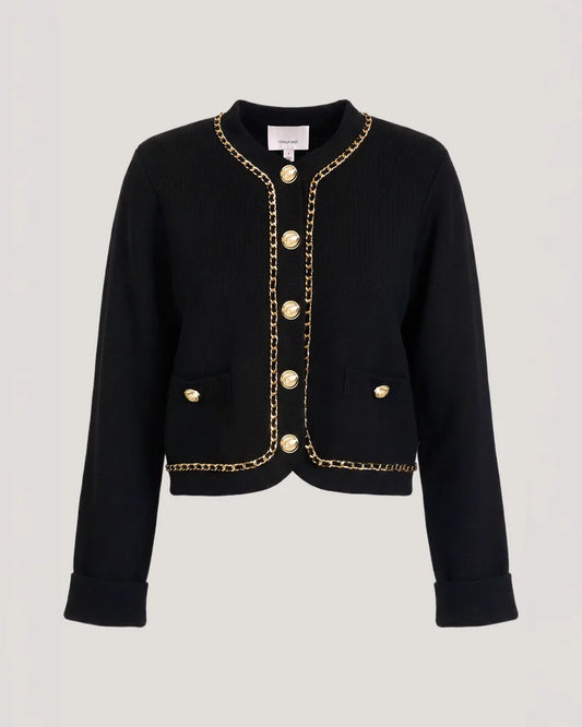 Cinq a Sept - Structured Benoite Cardigan - Black