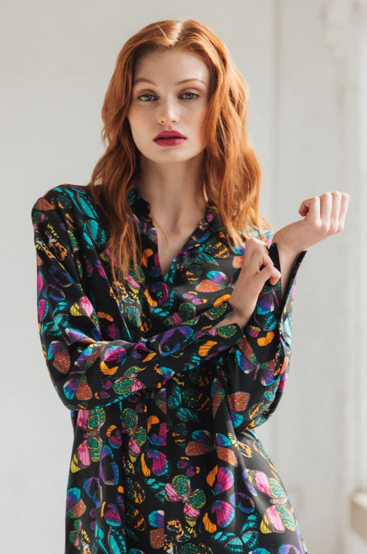 Catherine Gee- Daria Blouse- The Tracey- Butterfly
