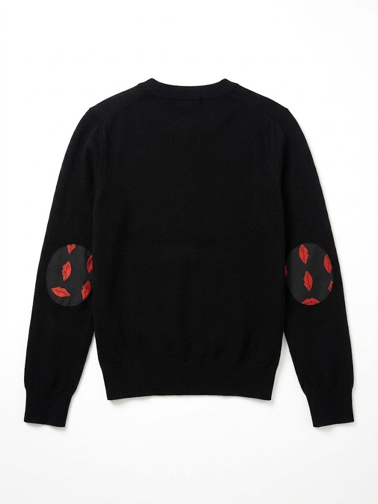 La Prestic Ouiston - Ras Crew Sweater - Black