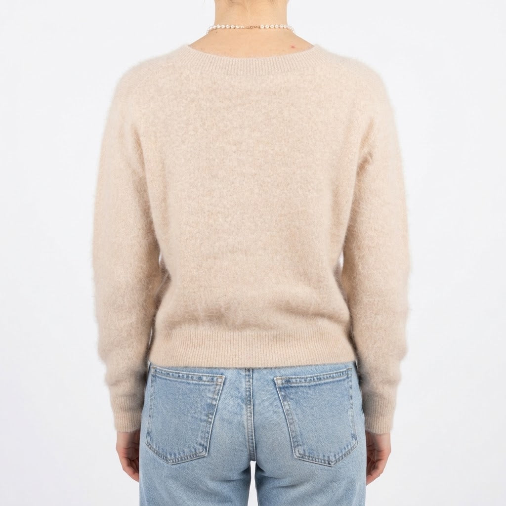 Estheme - Raglan Crew Sweater - Champagne