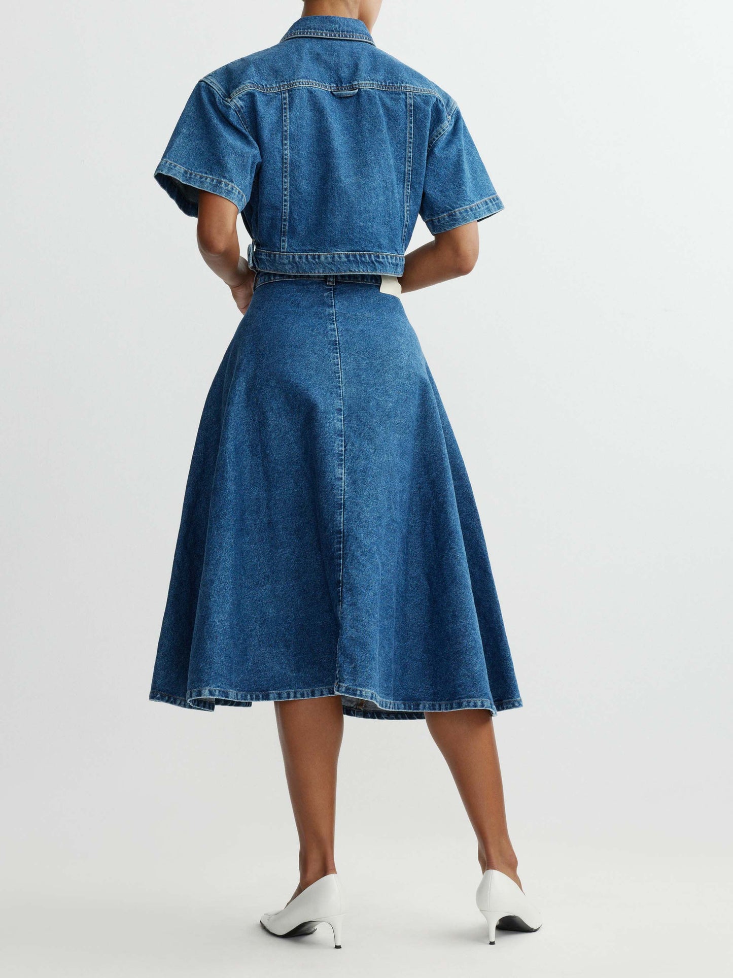 DL1961 - Peonie Skirt Midi - North Beach