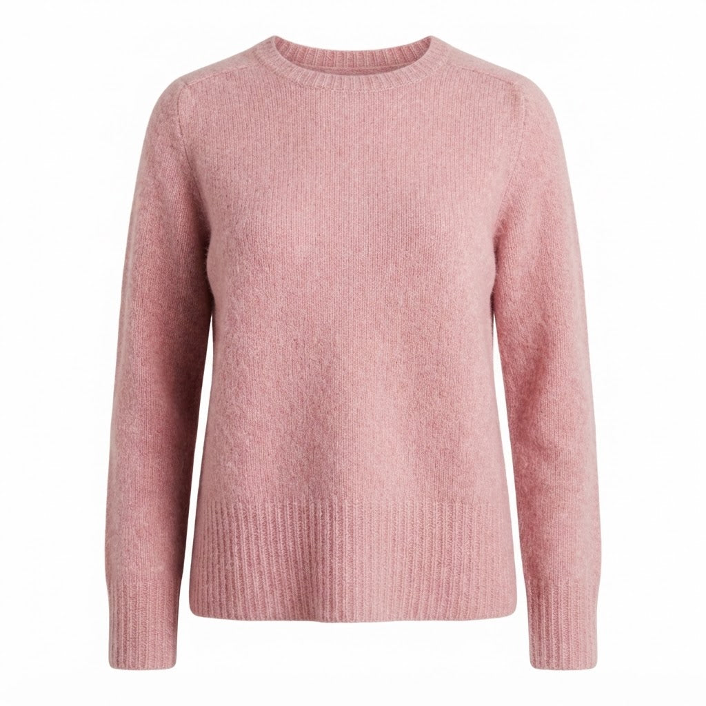 Estheme - Cashmere Crewneck Sweater - Sakura