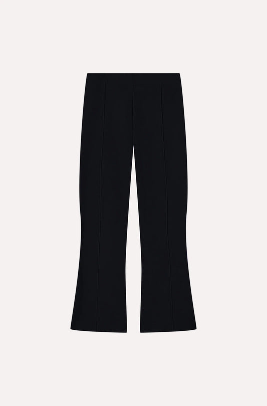 Minnie Rose - Viscose Kick Flare Pants - Black