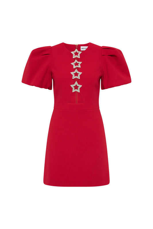 Rebecca Vallance - AKARI Puff Sleeve Mini Dress
