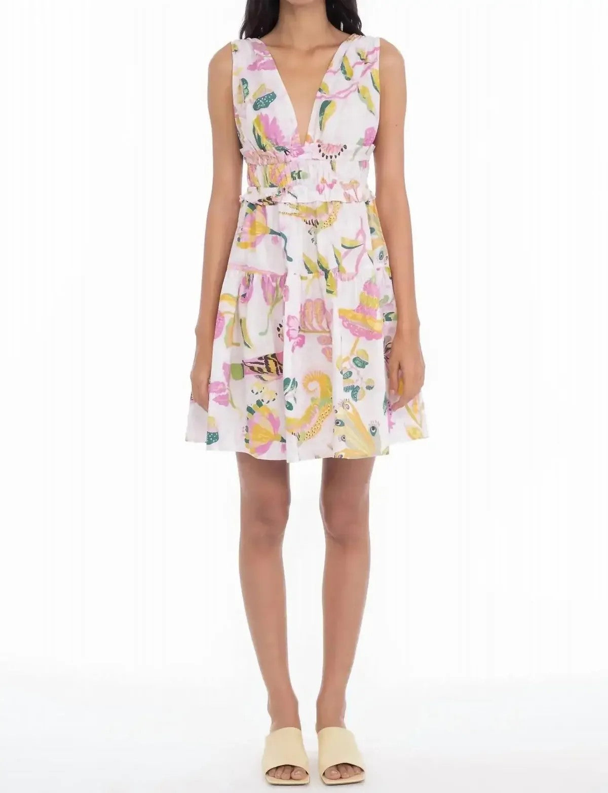 Banjanan- Victoria Dress- Muse Spring - Medium - Last One
