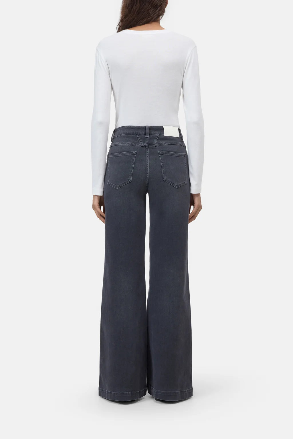 Closed - Wide Jeans  Glow Up - Dark Grey