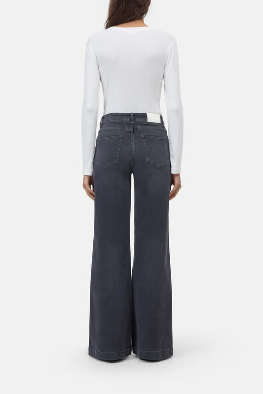 Closed - Wide Jeans  Glow Up - Dark Grey
