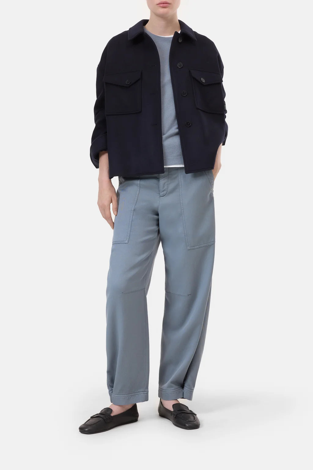 Closed - Barrel Pants Rhannon - Strato Grey