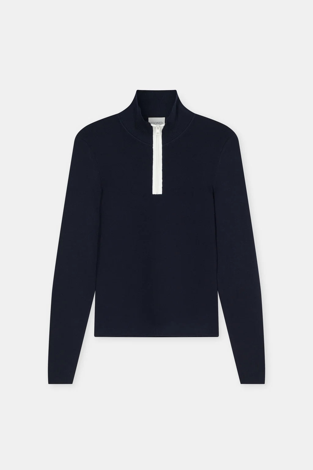 Closed - Half Zip Knit - Navy
