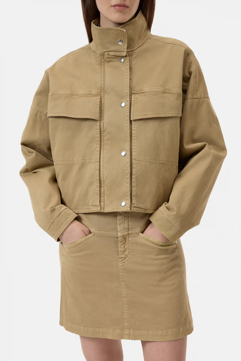 Closed - Belted Skirt - Urban Beige