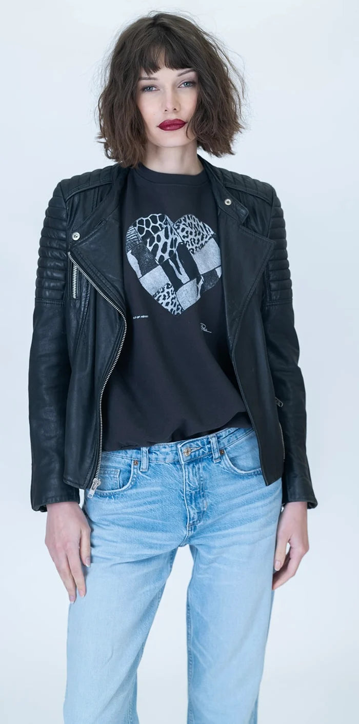 CPress Studio - Wild at Heart Sweatshirt - Worn Black