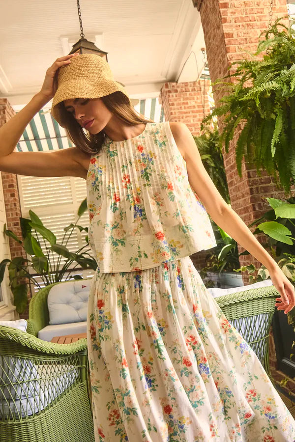 Hunter Bell - Fallon Skirt - Falling Blossom