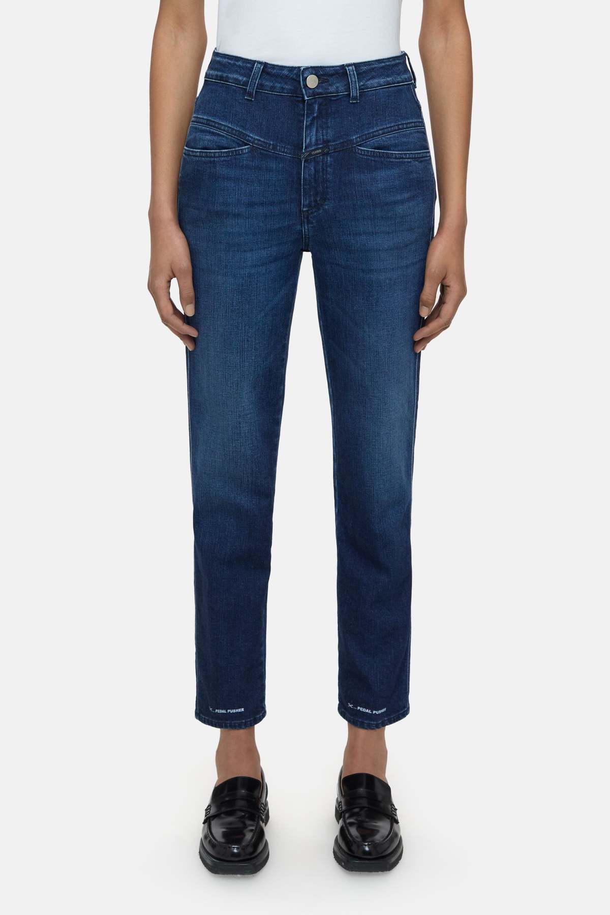 Closed - Pedal Pusher - Dark Blue
