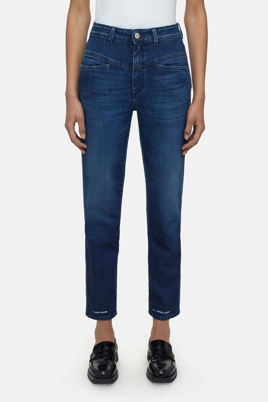 Closed - Pedal Pusher - Dark Blue