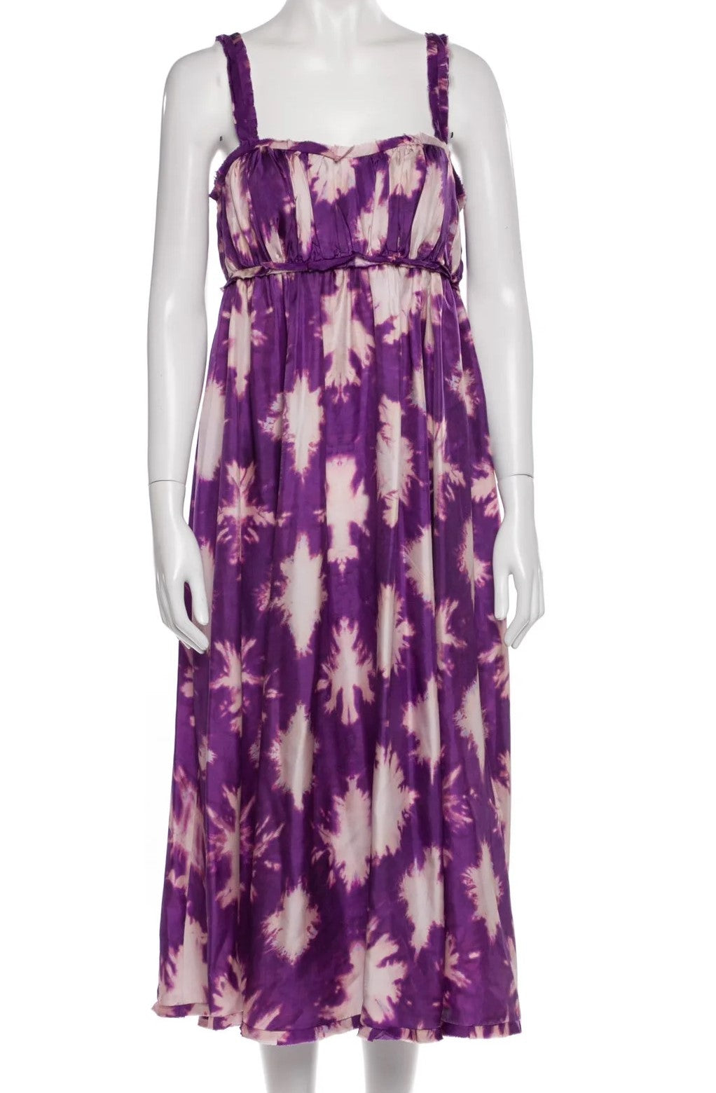 Ulla Johnson- Penelope Dress - Cassis Blur