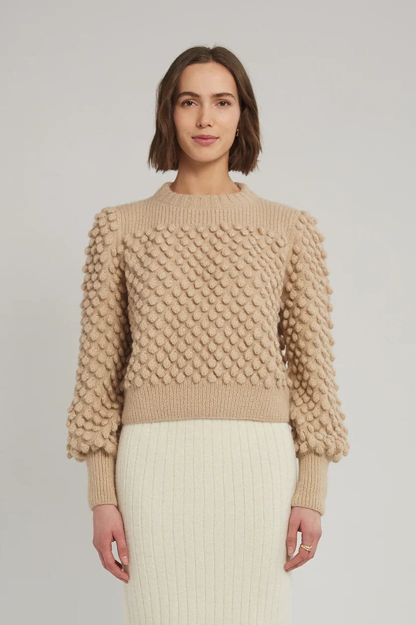 Eleven Six - Camila Sweater -Pale Camel