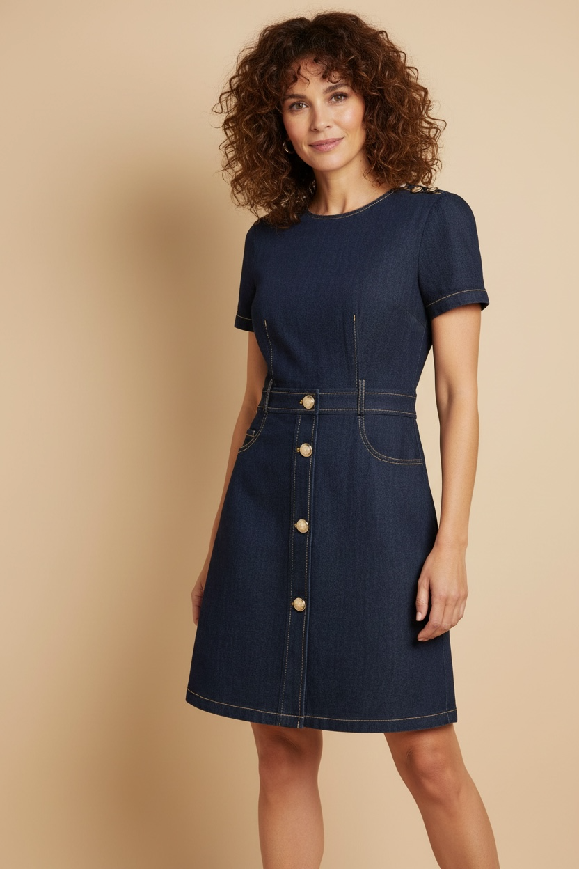 Cinq a Sept Niya Denim Mini Dress