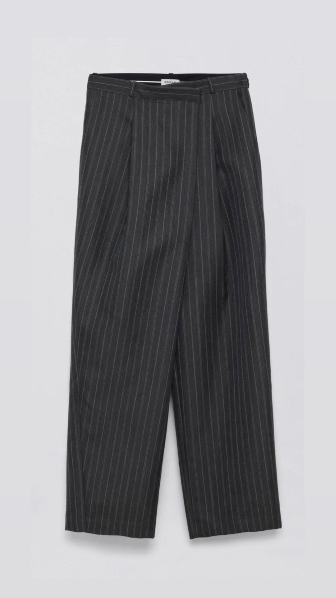 Simkhai- Tayler Trouser- Grey Pinstripe