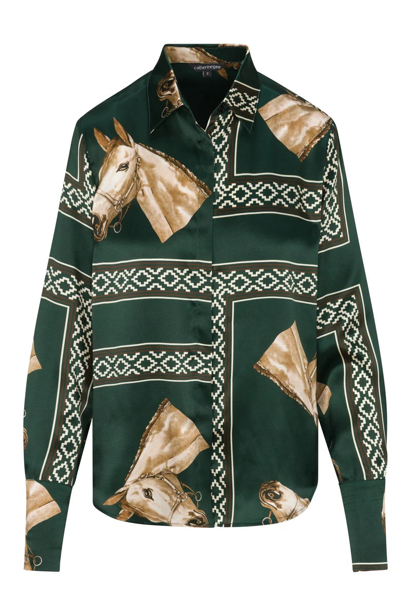 Catherine Gee - Sophie Blouse - Argentine Horse