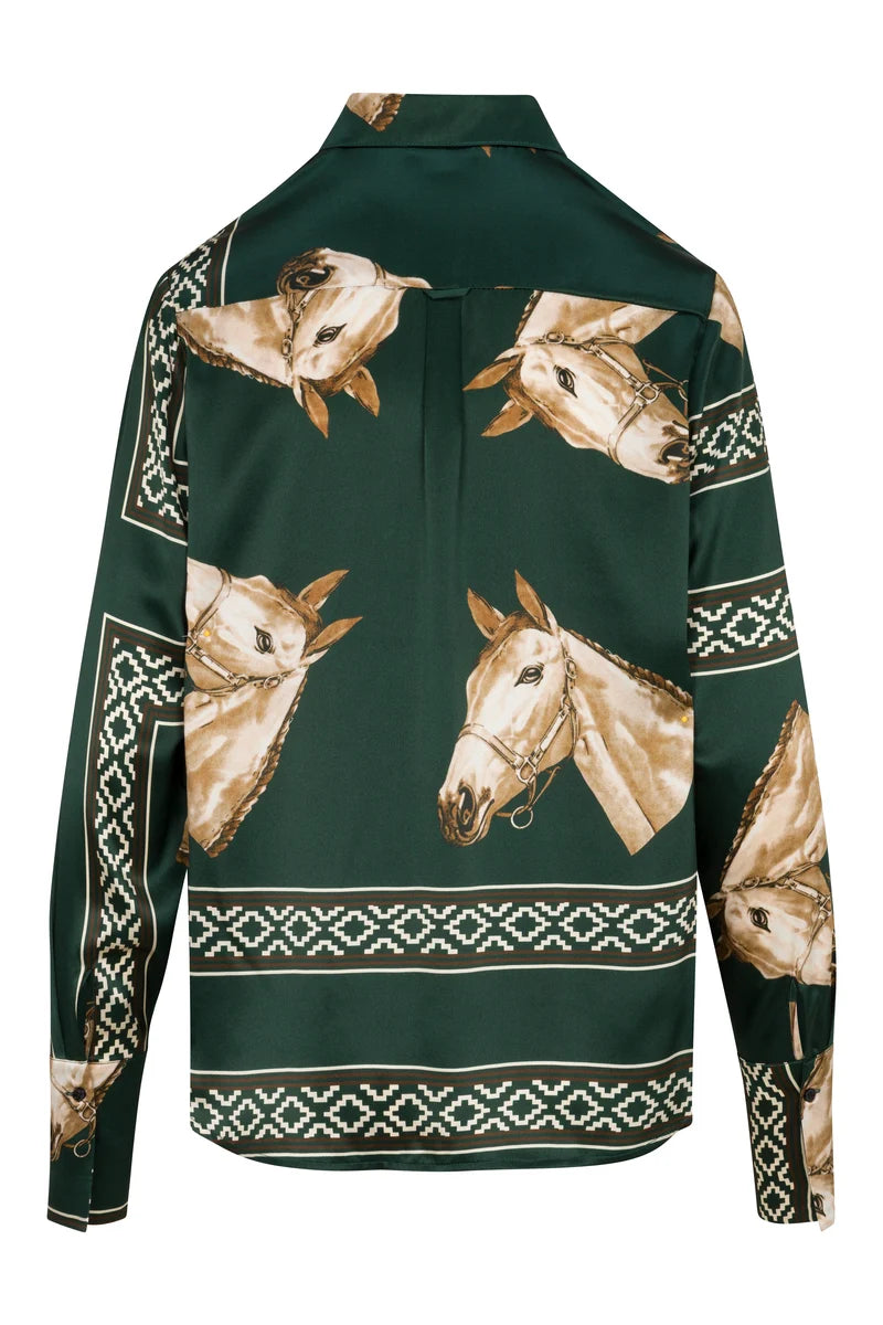 Catherine Gee - Sophie Blouse - Argentine Horse