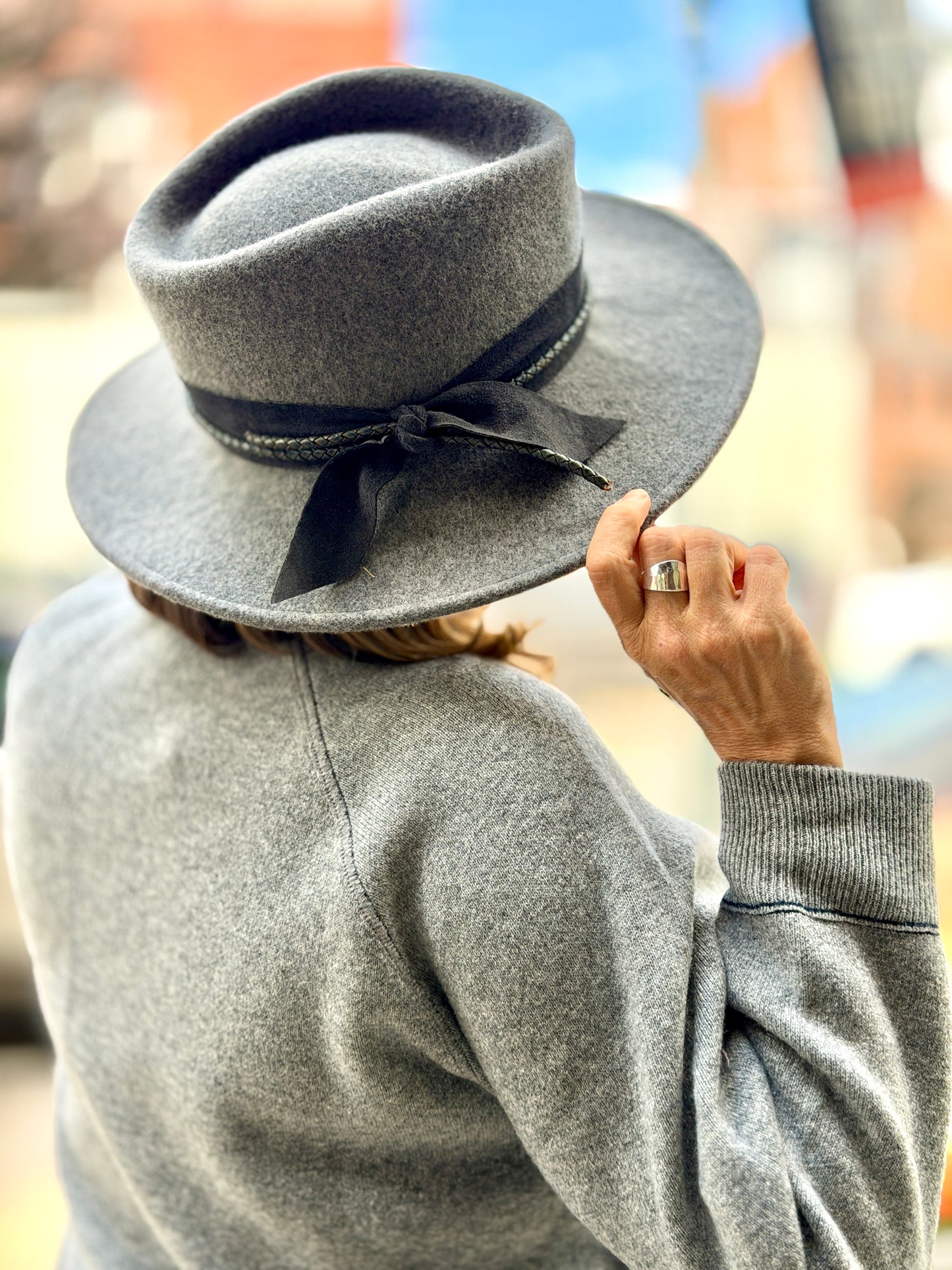 Christine Moore - Jackson Hat - Heather Grey