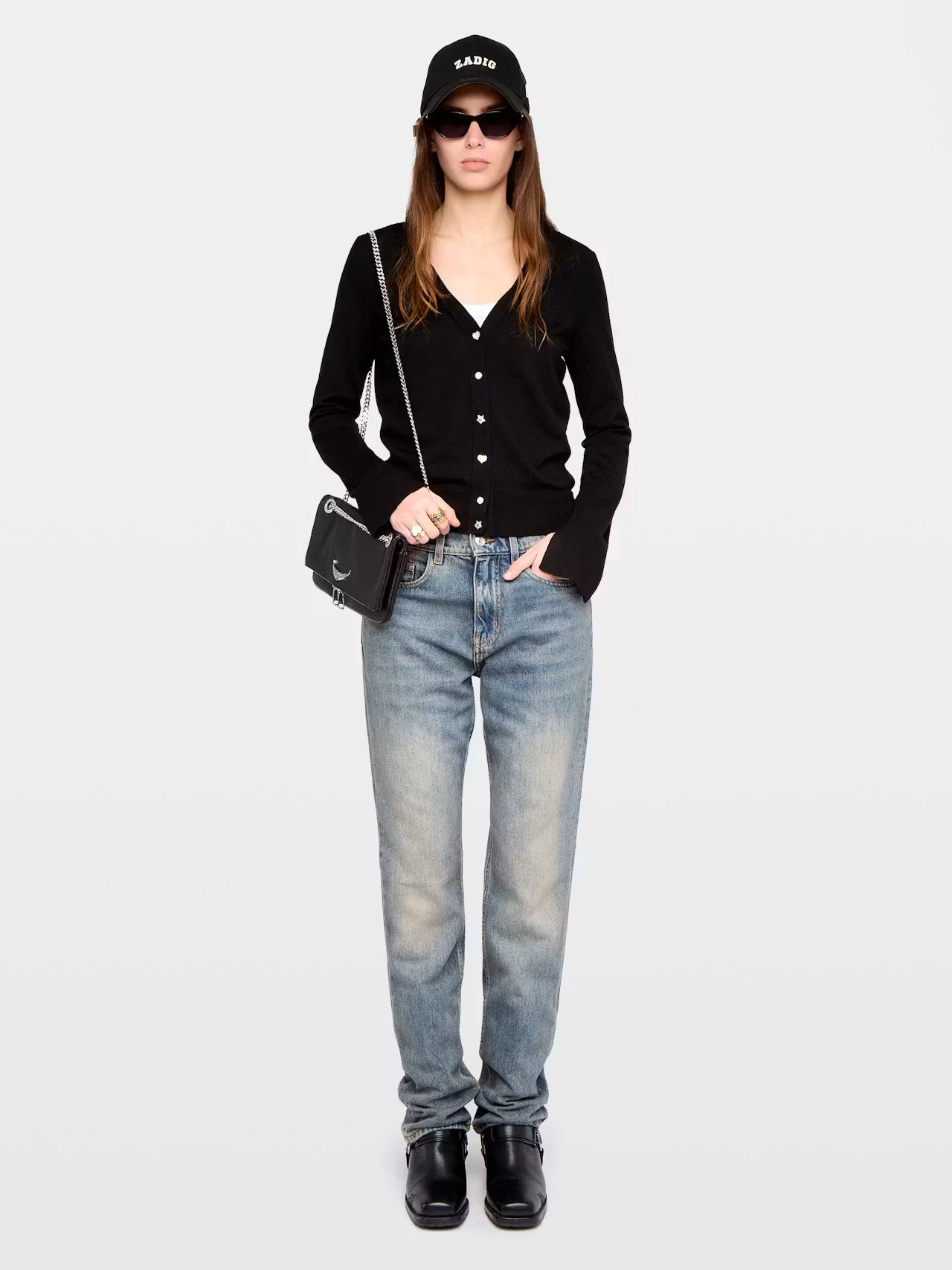 Zadig & Voltaire - Jemma Wool Cardigan - Black