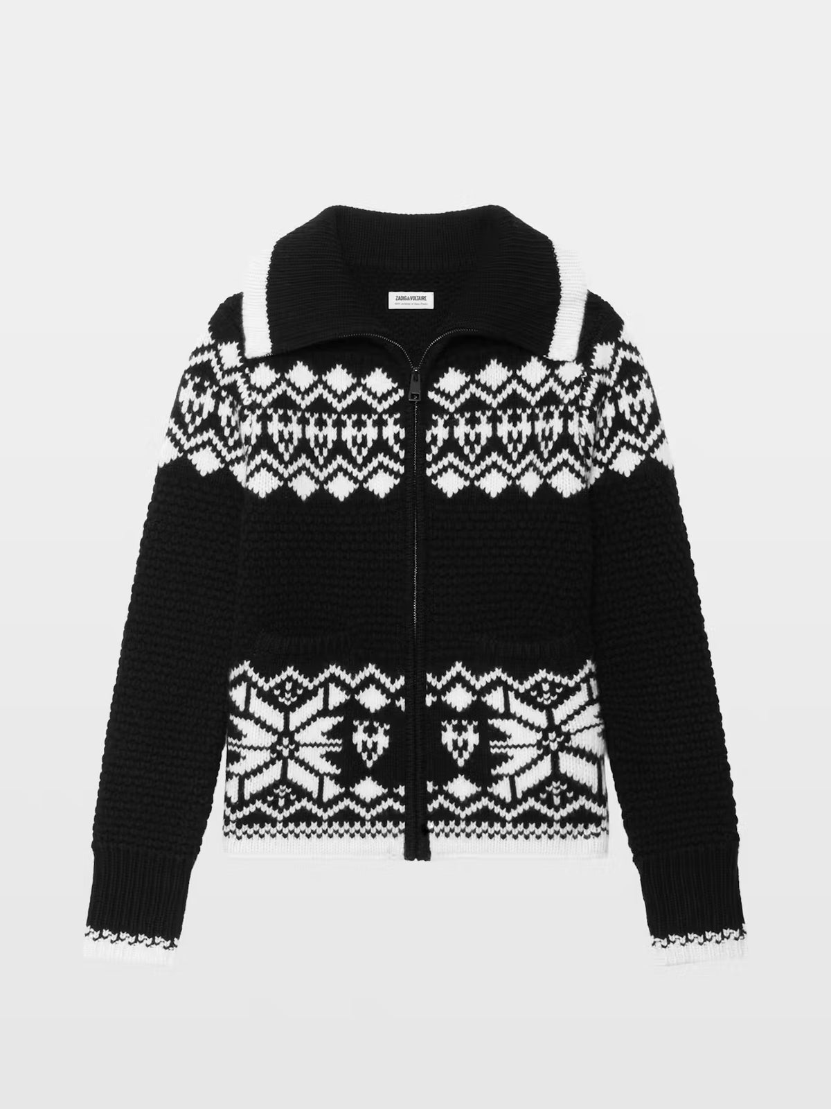Zadig & Voltaire - Gildas LC Friezes - Black