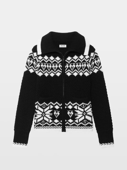Zadig & Voltaire - Gildas LC Friezes - Black