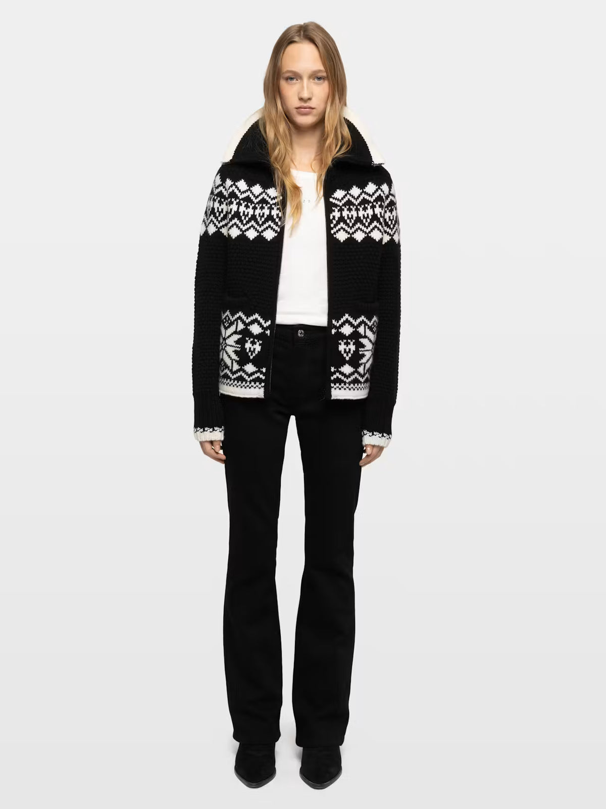Zadig & Voltaire - Gildas LC Friezes - Black