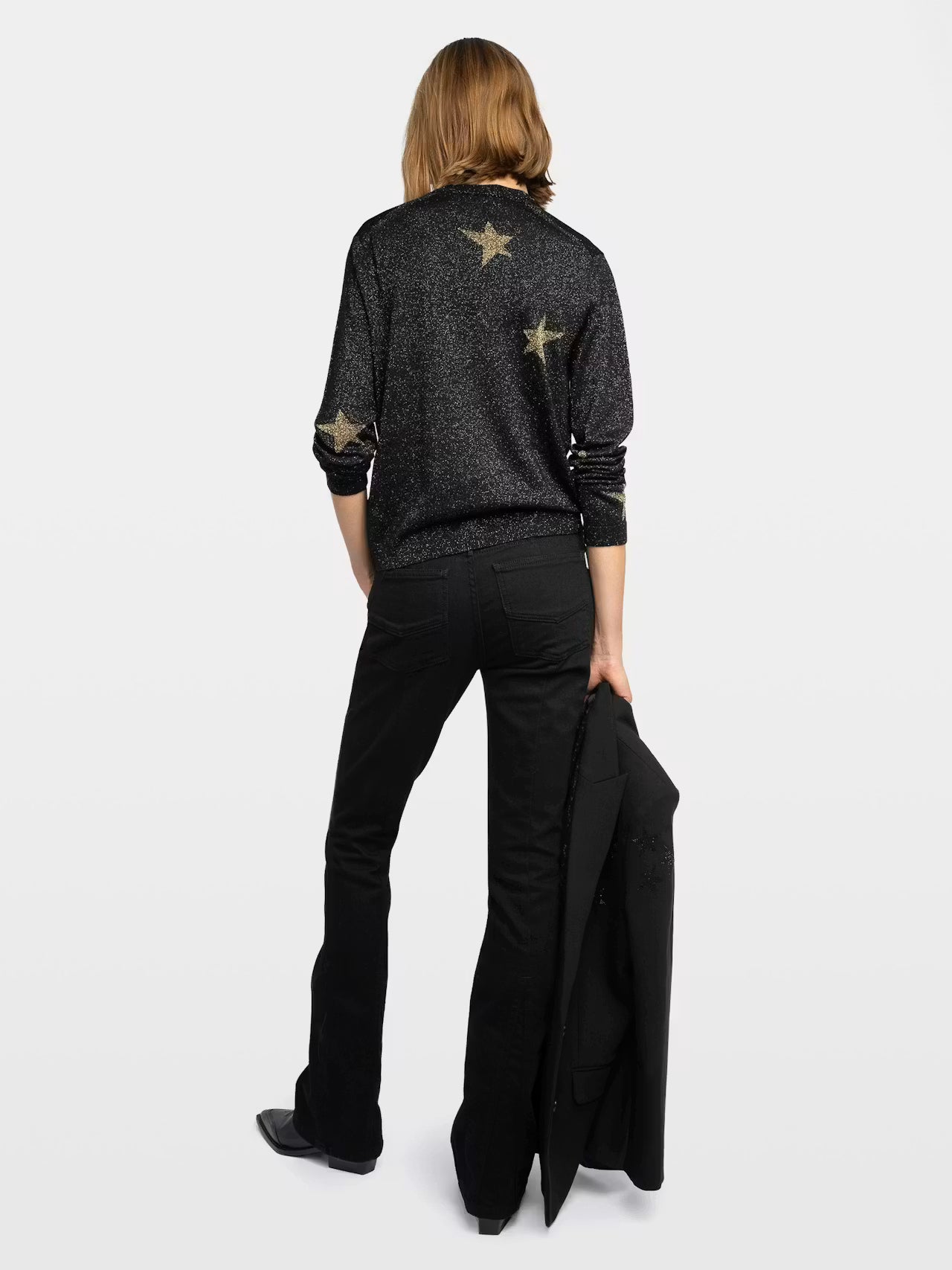 Zadig & Voltaire - Rivyln Merino Wool Sweater - Black Star