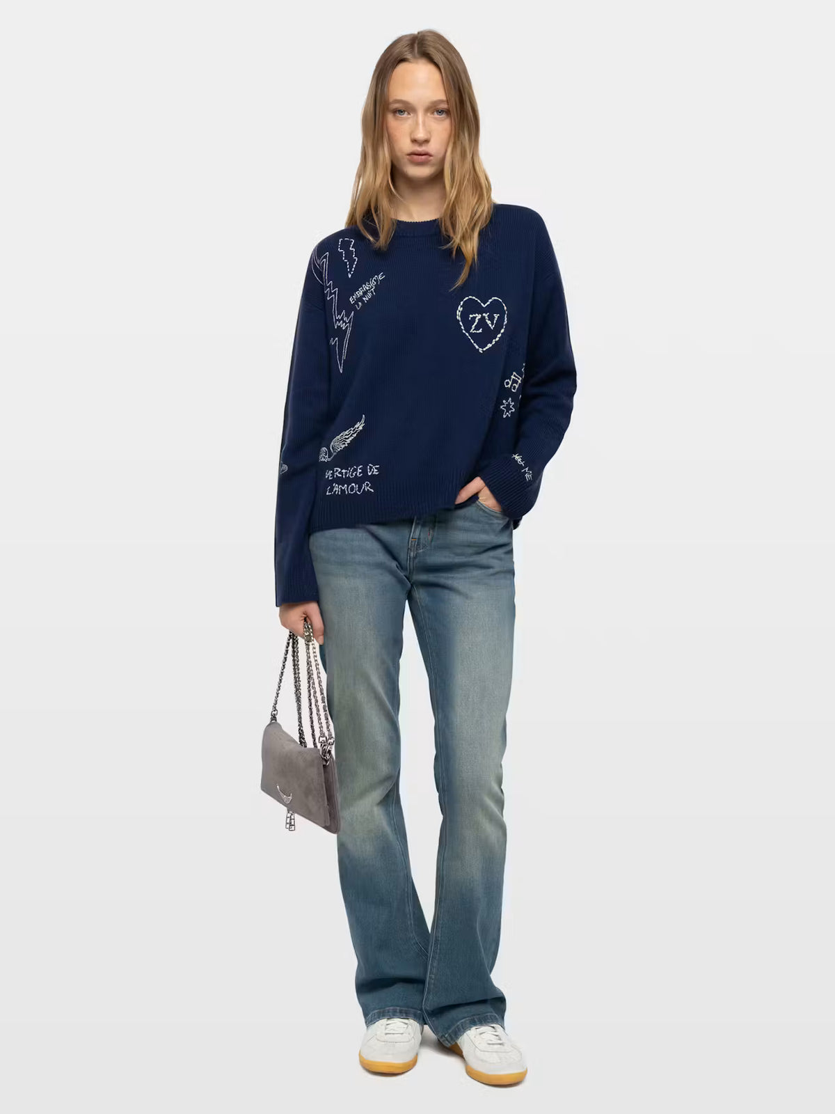 Zadig & Voltaire - Markux Cashmere Sweater - Marine