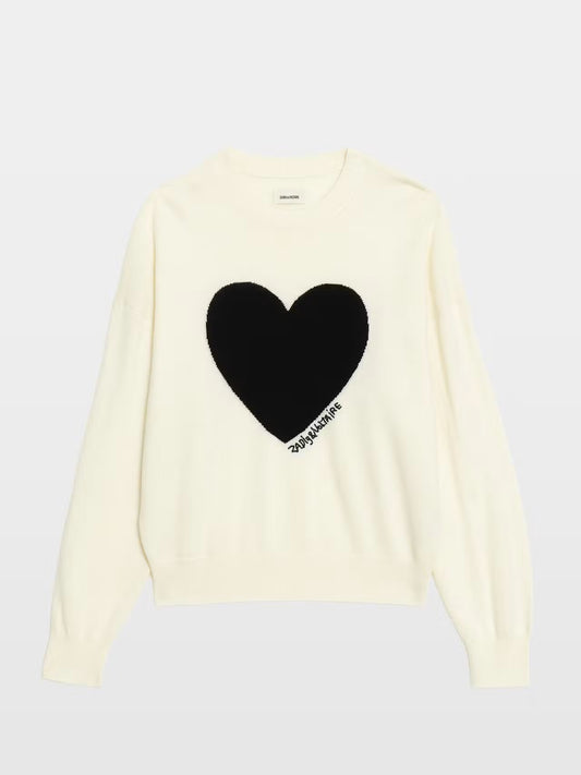 Zadig & Voltaire - SOULO LC HEART - Sweater