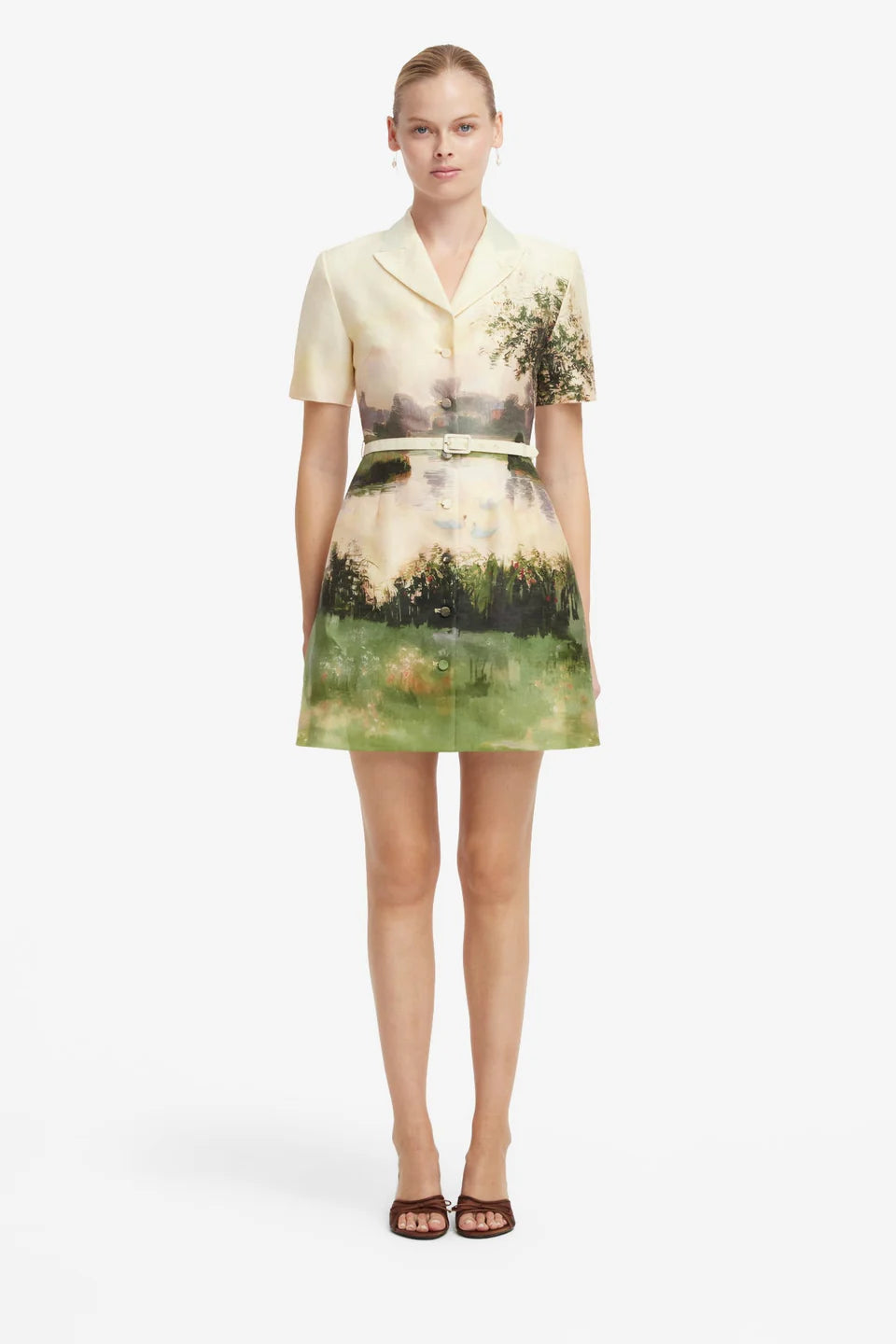 Leo Lin - Brigitte Mini Dress - Serene Print