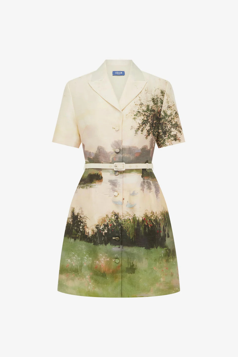 Leo Lin - Brigitte Mini Dress - Serene Print
