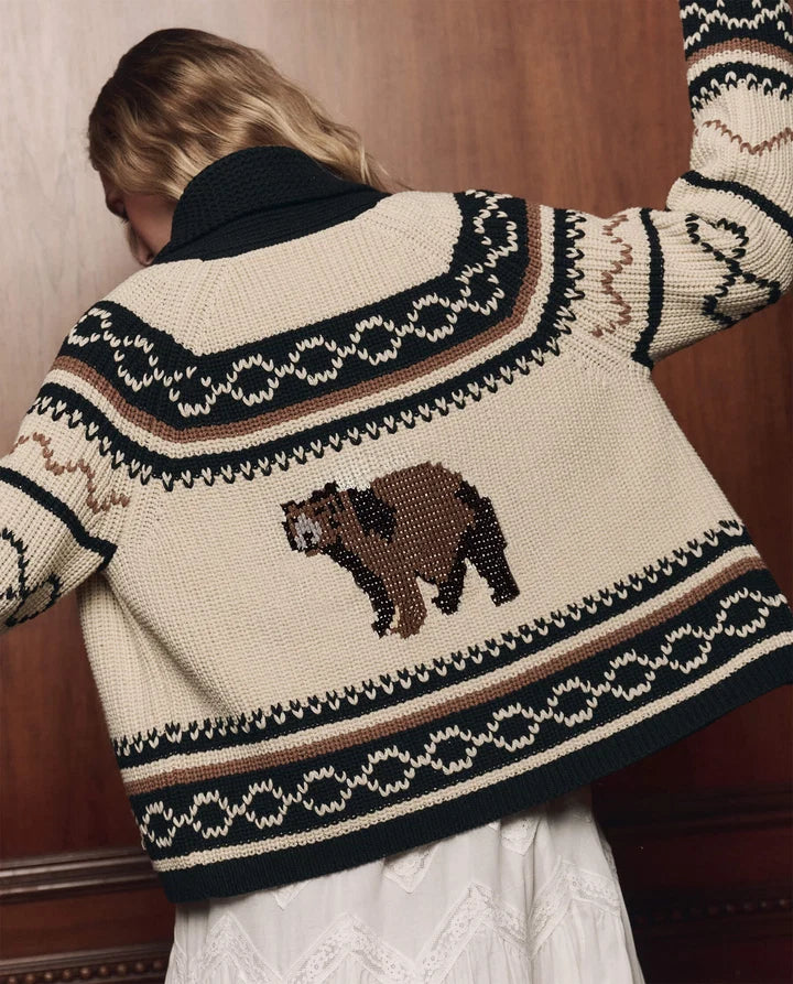 The Great - The Bear Lodge Cardigan - Black