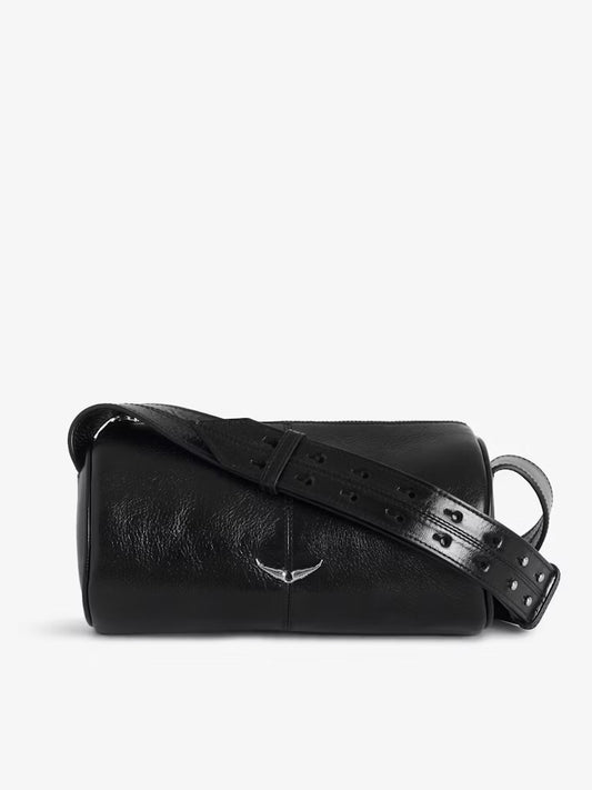 Zadig & Voltaire Le Doudou Black Barrel Bag