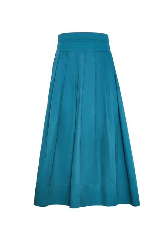 Hunter Bell - Maison Skirt - Petrol Green